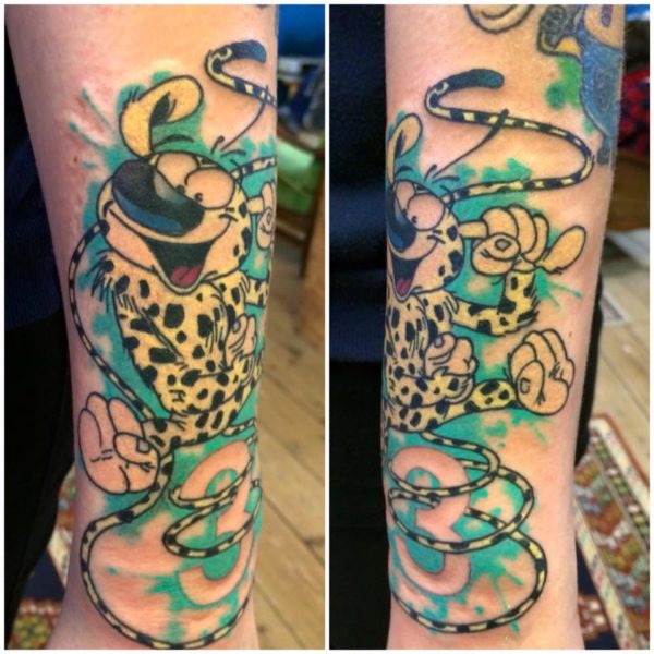 Comic geht immer! Tattoos, bunt und cool. Black Pearl Tattoo